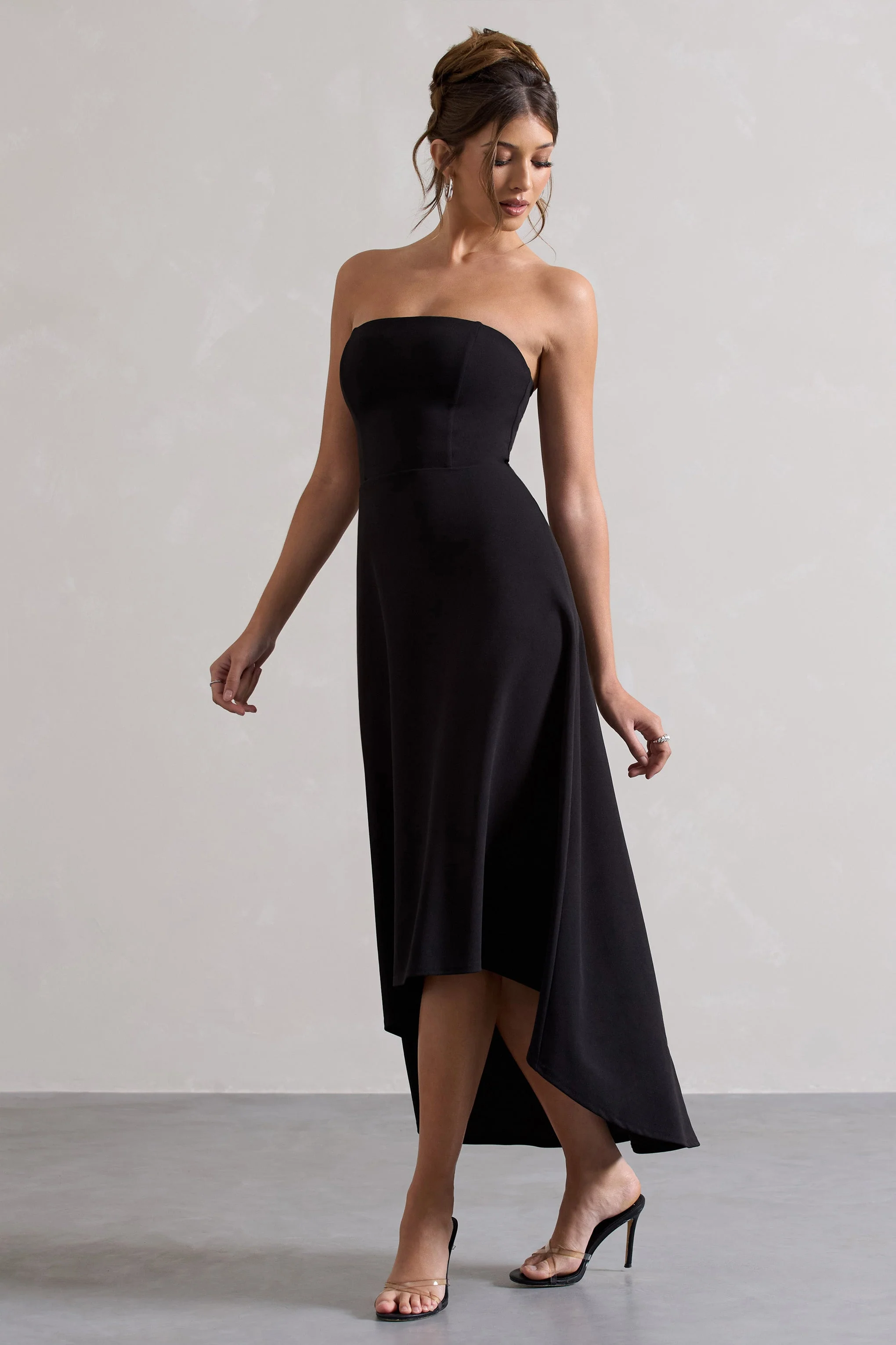 3146-ariela-black-bandeau-high-low-midi-dress-1.webp