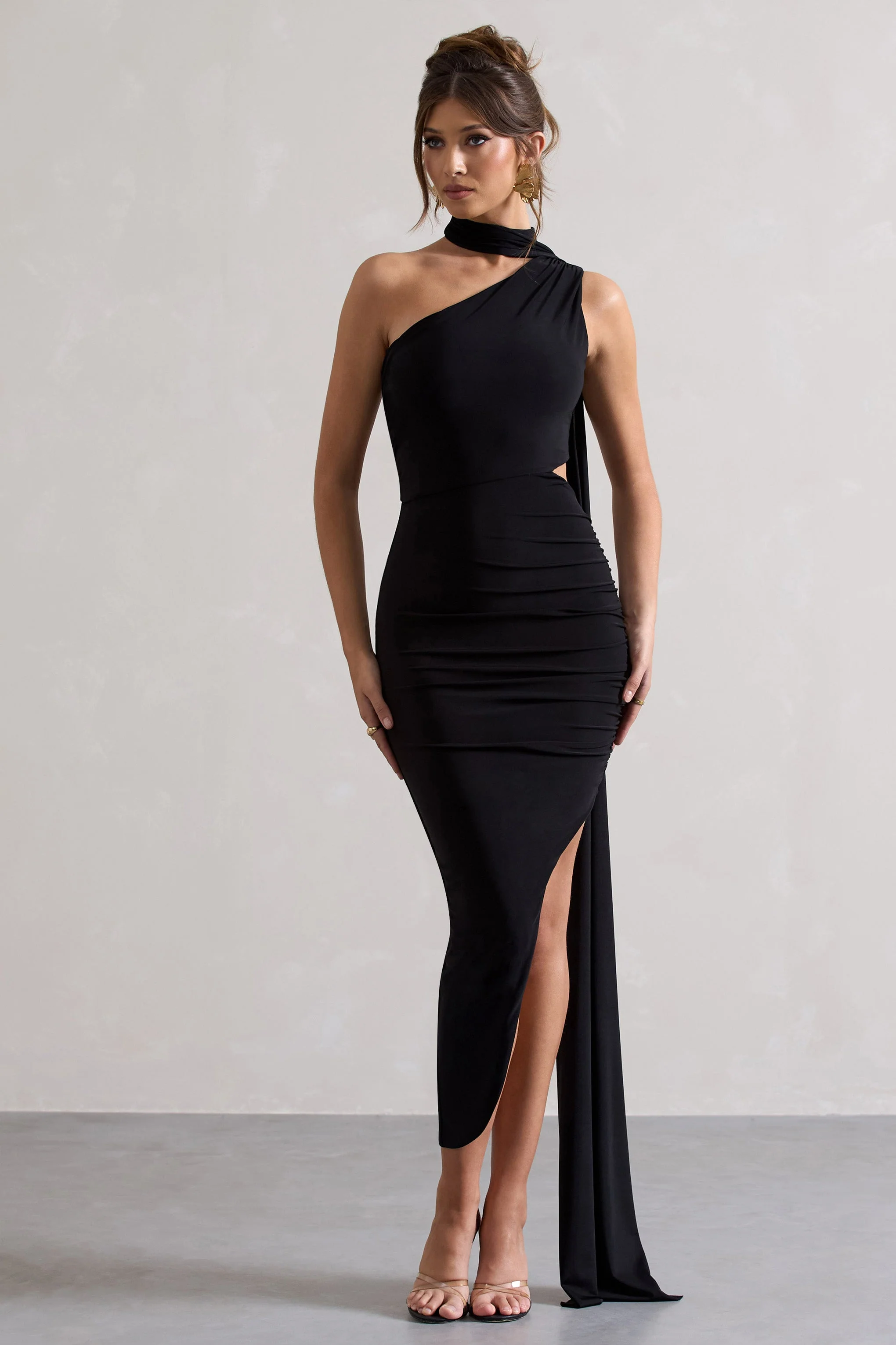 3172-icon-black-one-shoulder-cut-out-maxi-dress-with-scarf-1.webp