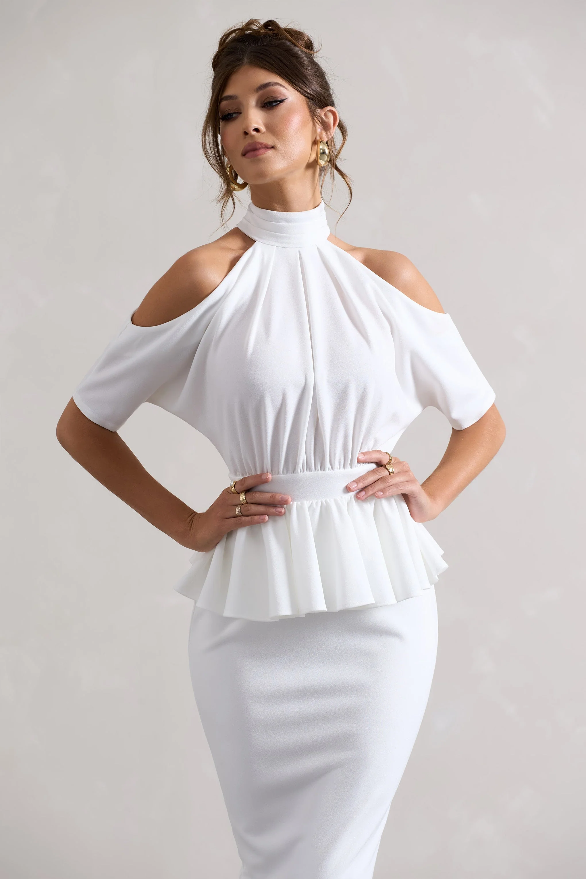 3212-yves-white-high-neck-cut-out-midi-dress-with-peplum-waist-1.webp
