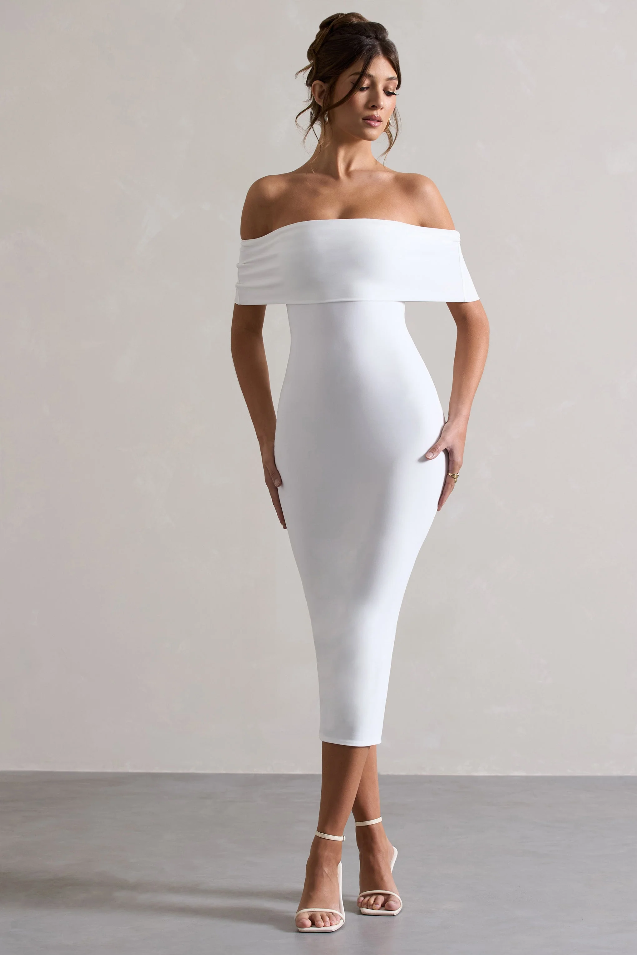 3653-averie-white-bodycon-bardot-midi-dress-1.webp