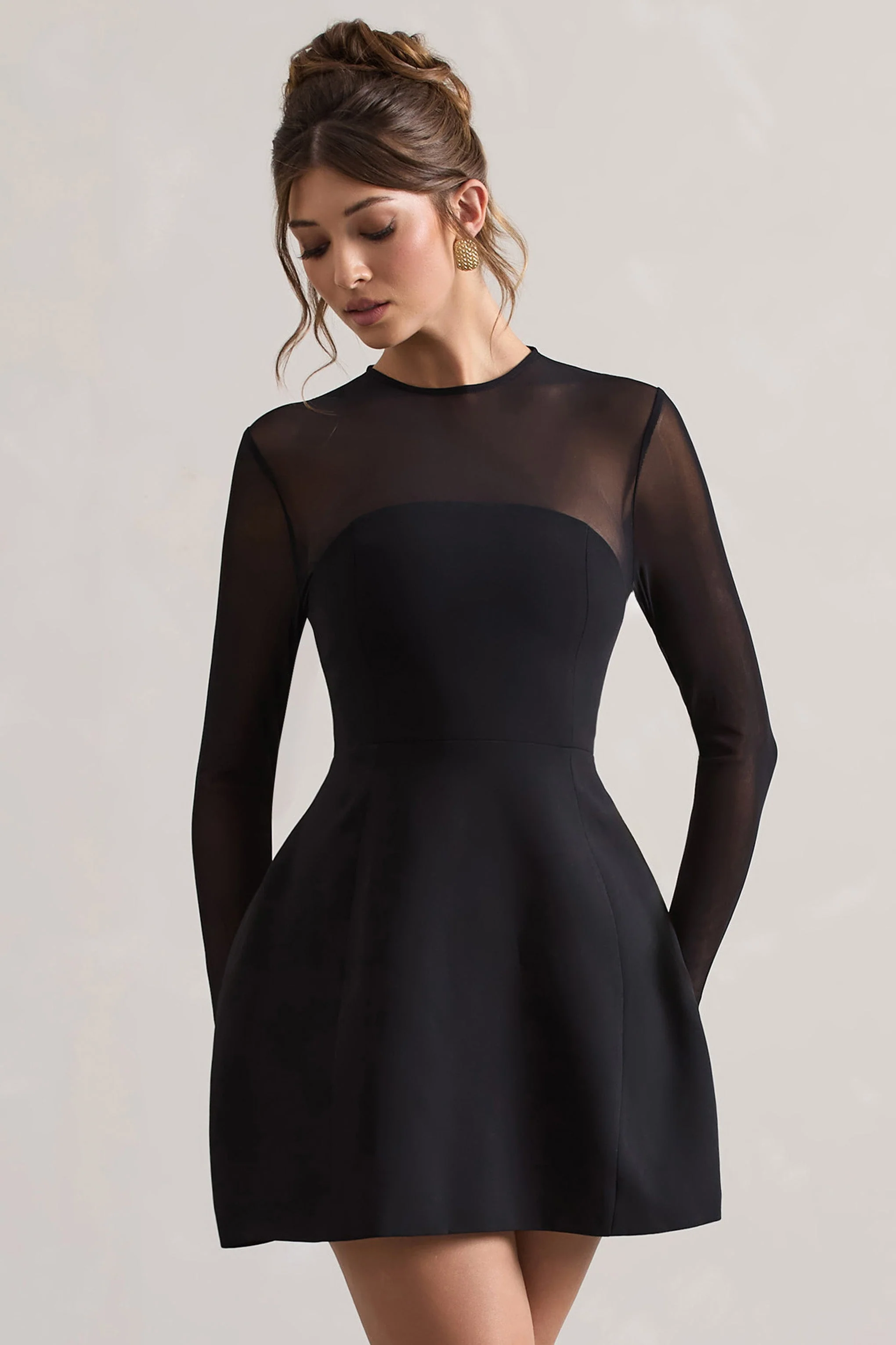 3745-austen-black-mesh-long-sleeve-mini-dress-1.webp