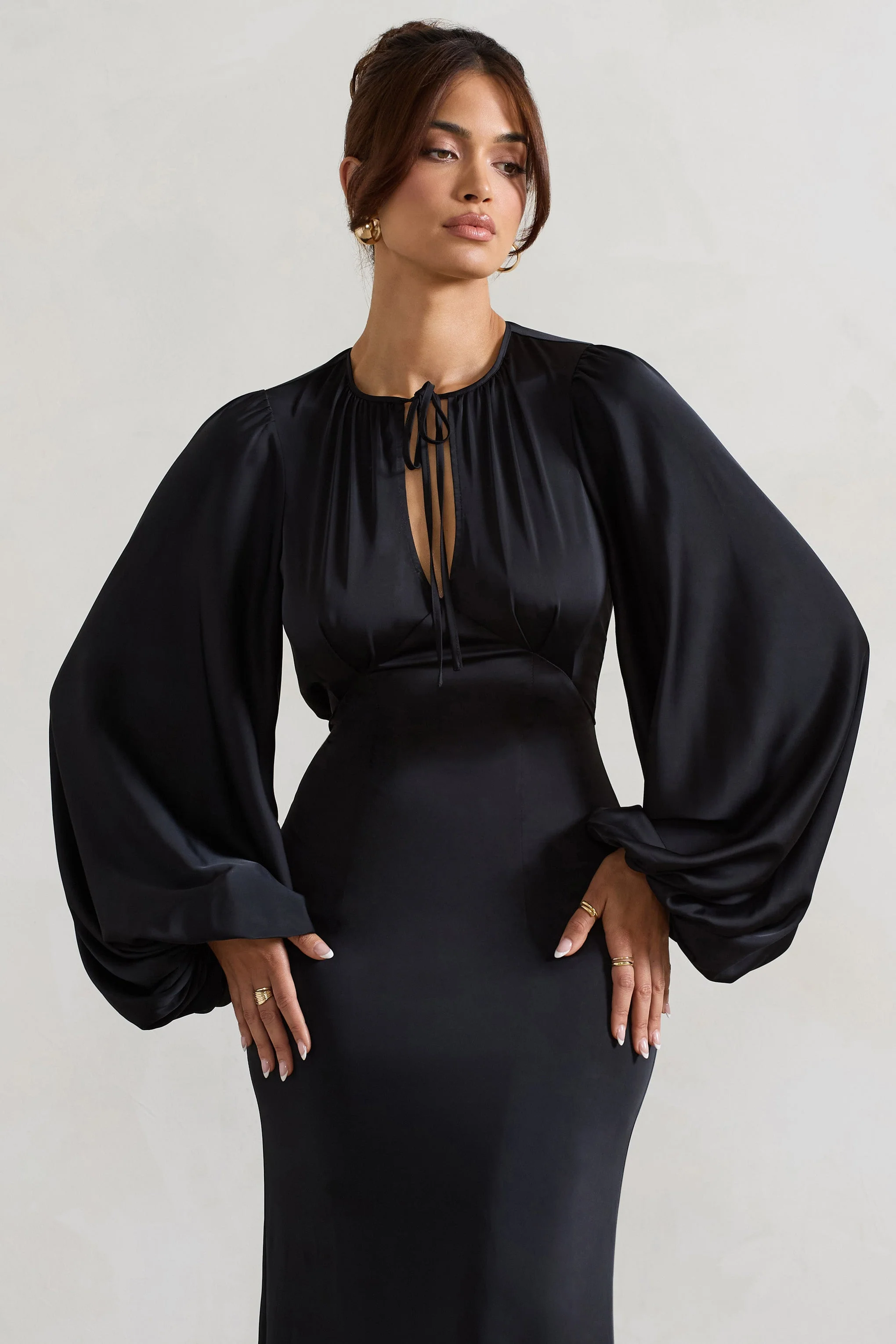 4298-wild-rose-black-satin-puff-sleeve-cut-out-maxi-dress-1.webp