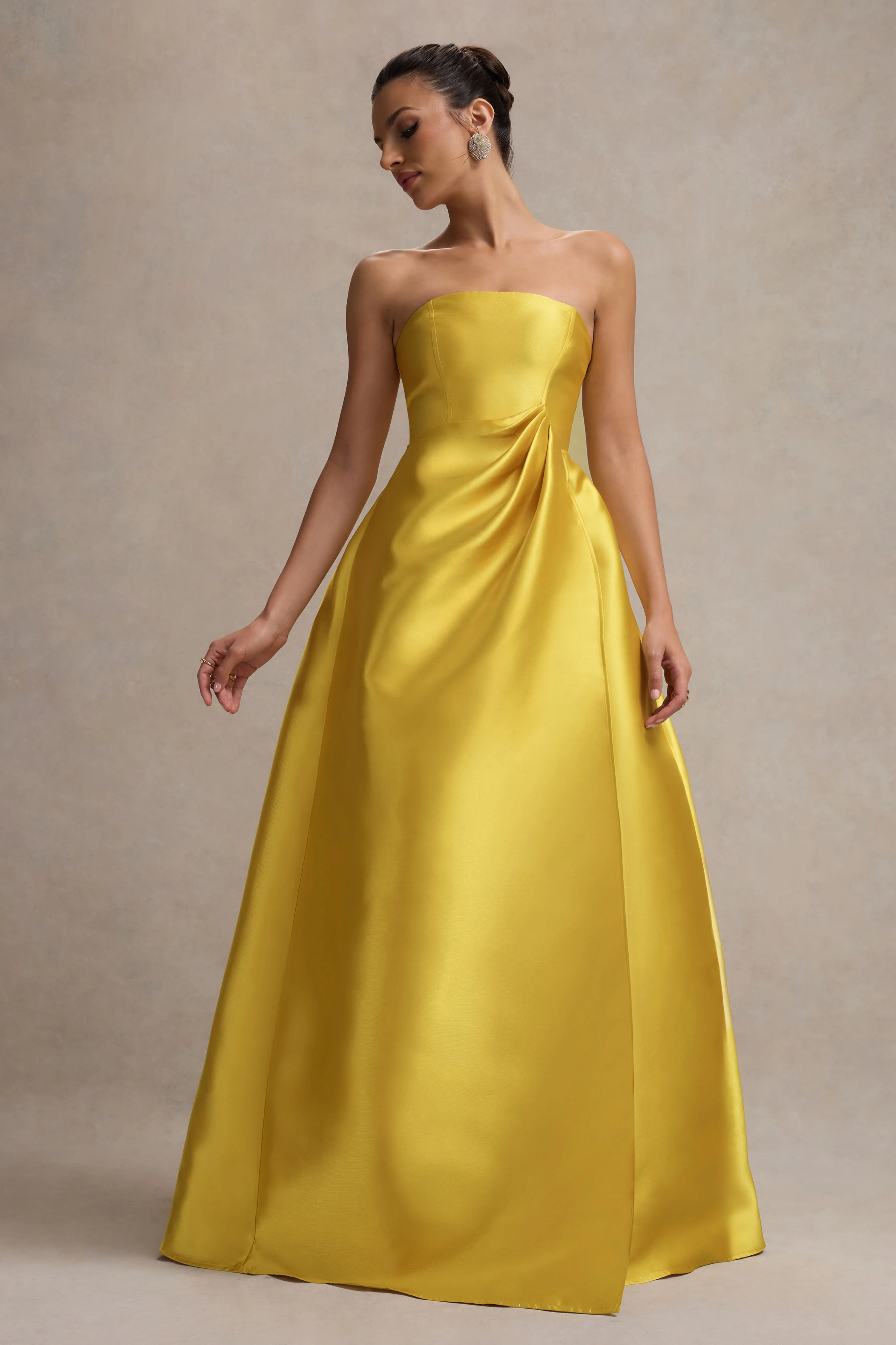 4354-universe-mustard-bandeau-split-puff-skirt-maxi-dress-1.webp