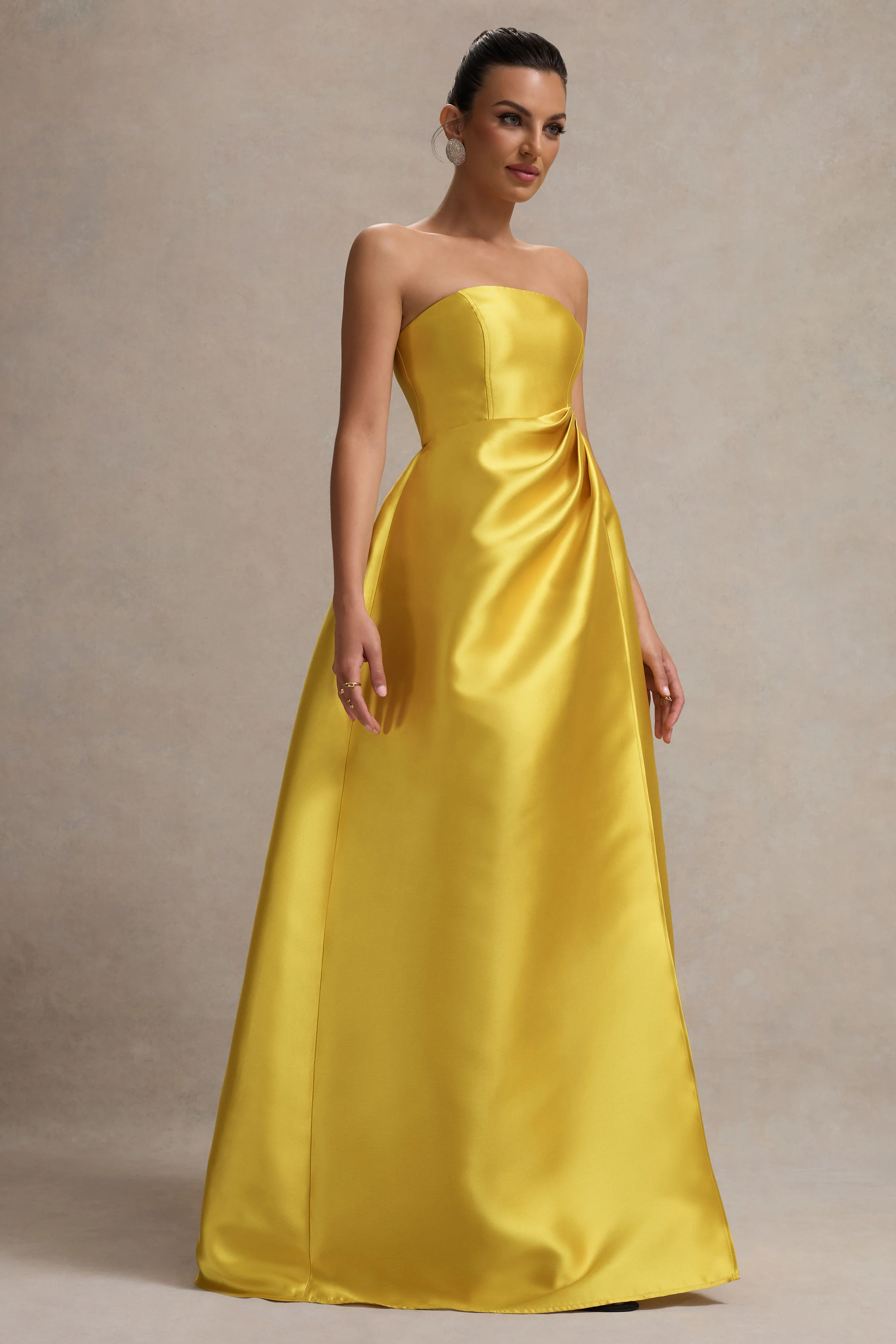 4354-universe-mustard-bandeau-split-puff-skirt-maxi-dress-1.webp