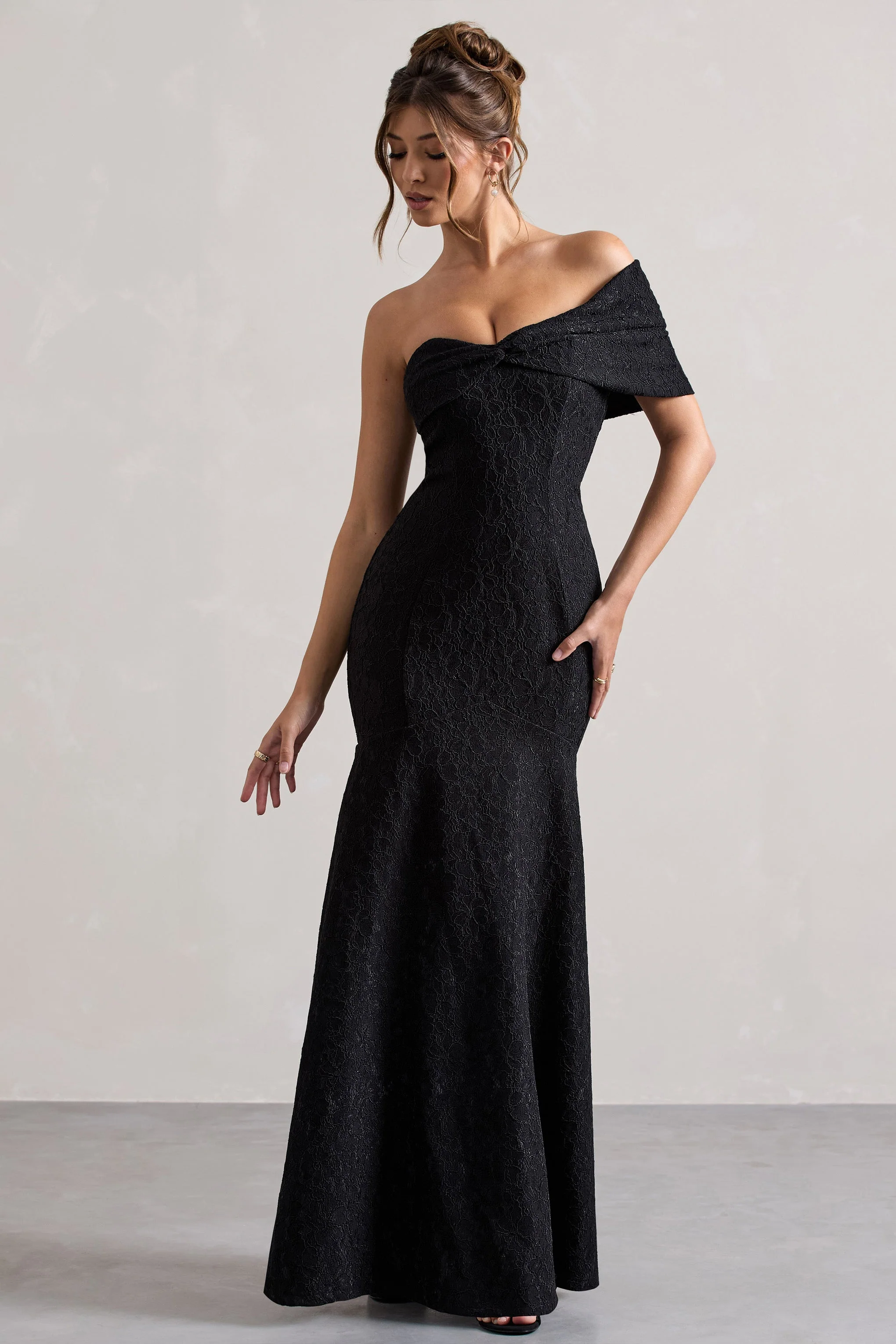 4399-masquerade-black-lace-twisted-bardot-maxi-dress-1.webp