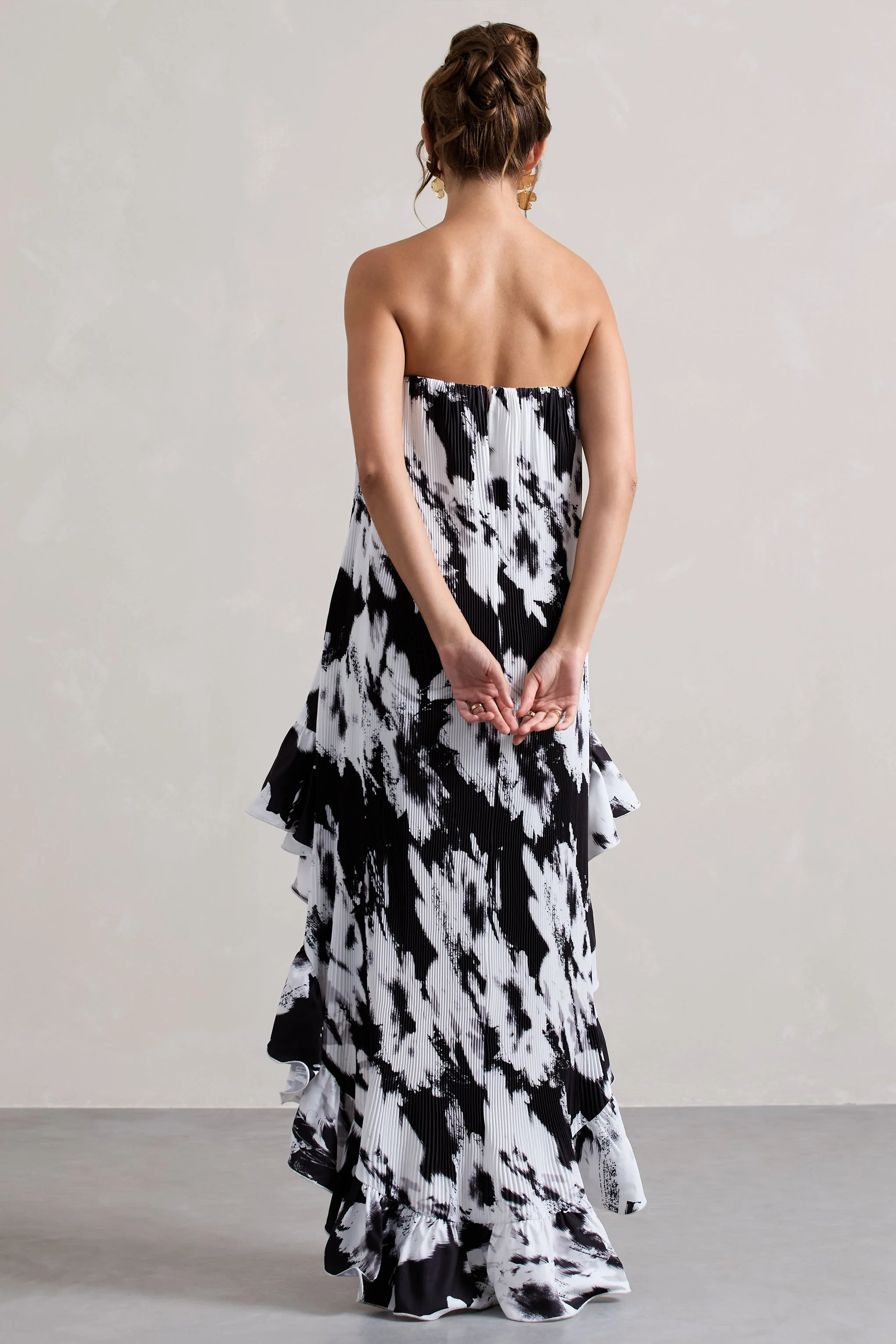 4491-whistler-monochrome-floral-chiffon-bandeau-high-low-ruffled-maxi-dress-1.webp