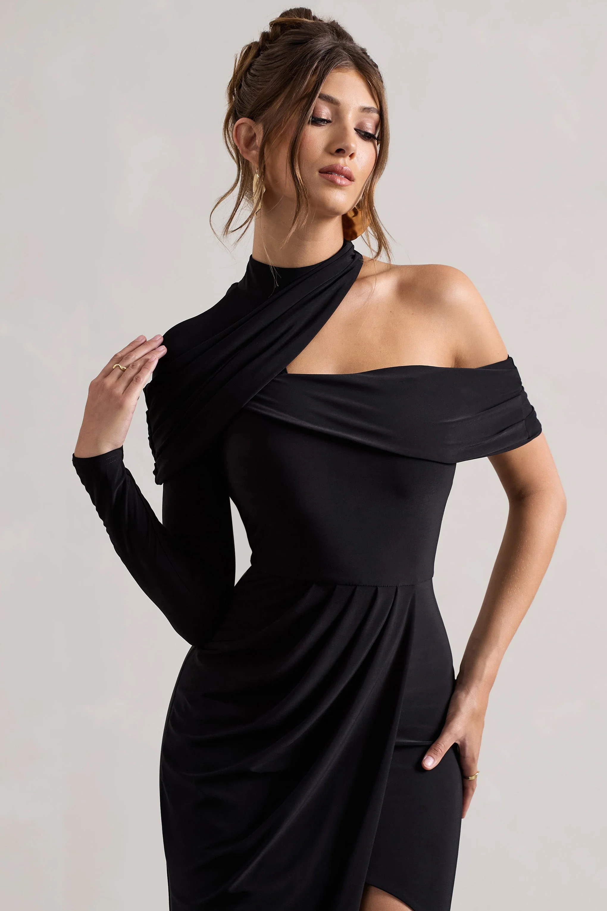4653-tyla-black-asymmetric-high-neck-split-maxi-dress-1.webp