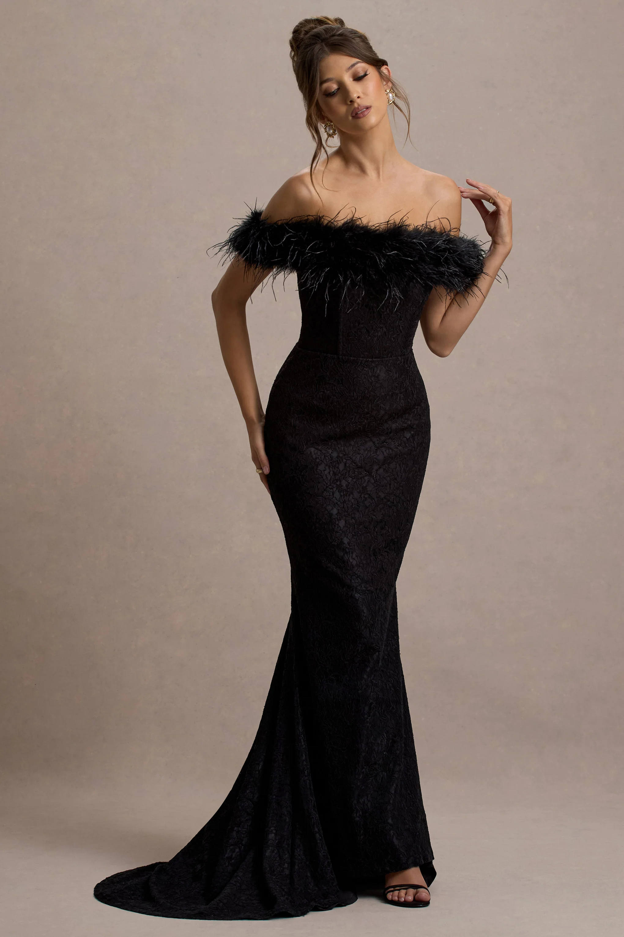 493-idyll-black-lace-bardot-feather-fishtail-maxi-dress-1.webp
