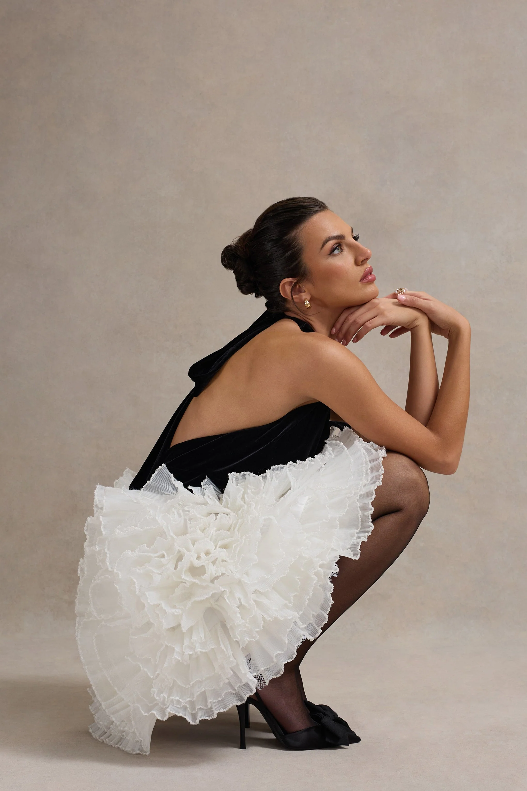 5347-meringue-black-velvet-plunge-neck-mini-dress-with-tulle-skirt-1.webp