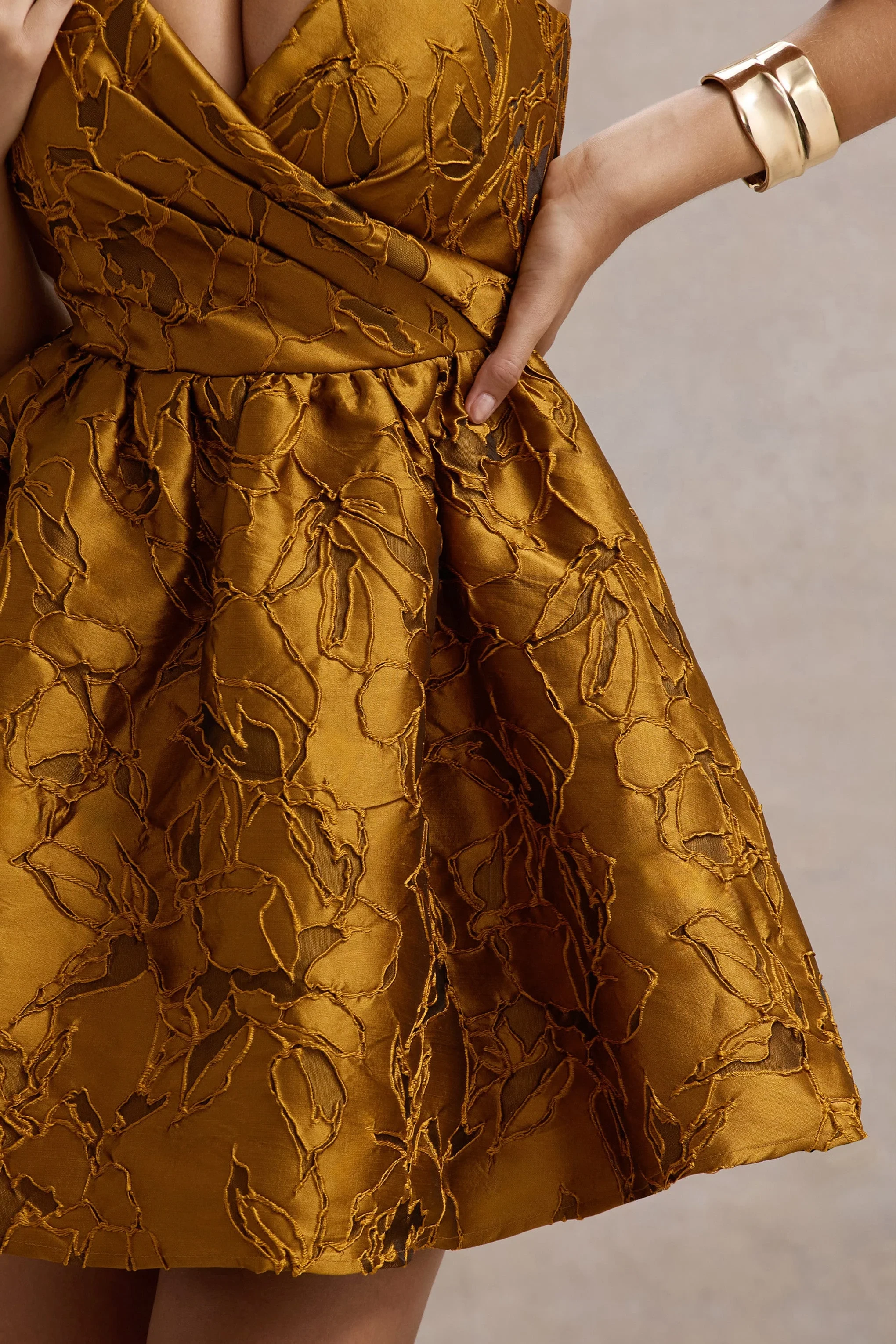 5841-pixi-mustard-floral-print-sweetheart-neck-mini-dress-1.webp
