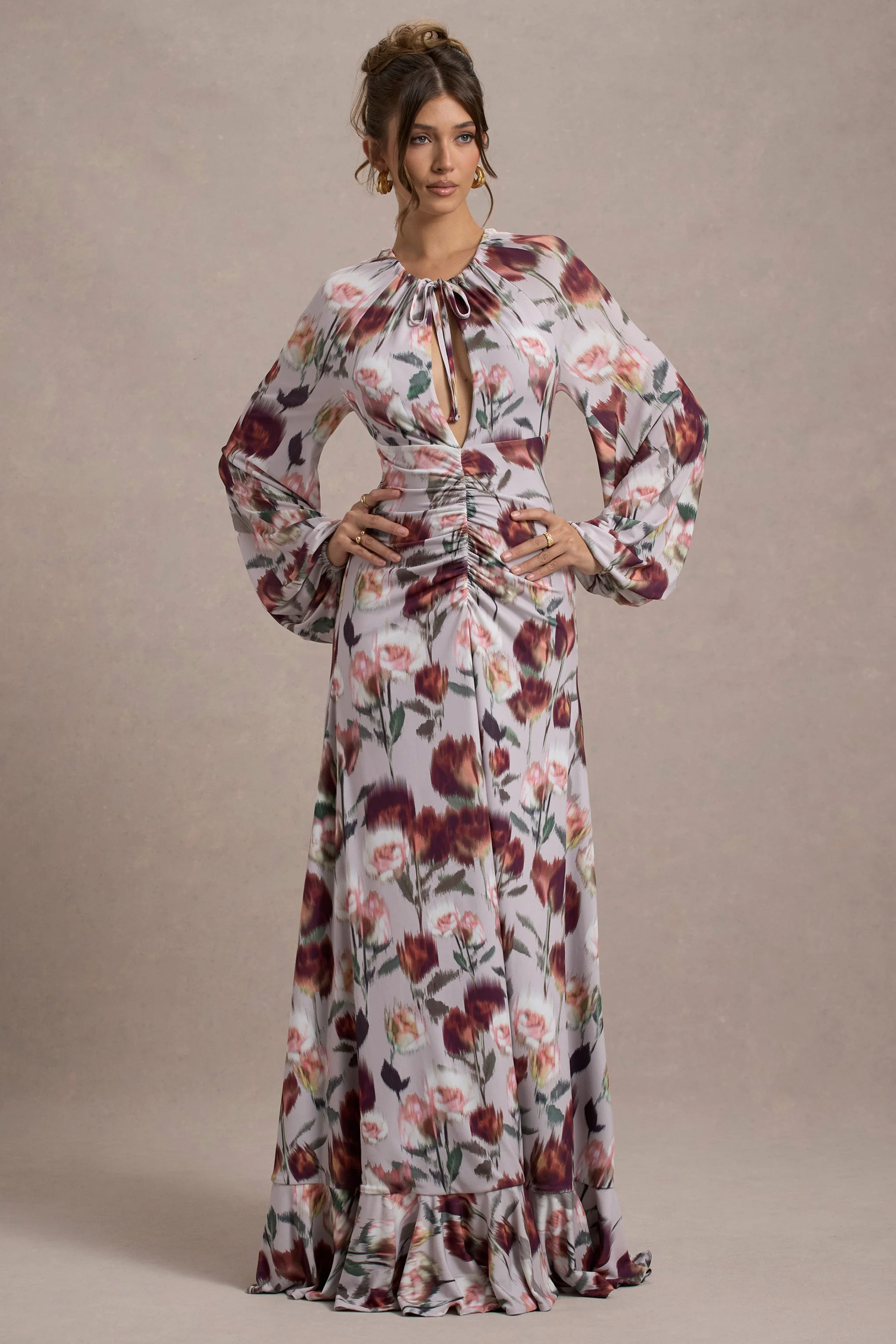 5943-althena-cream-floral-print-balloon-sleeve-maxi-dress-1.webp
