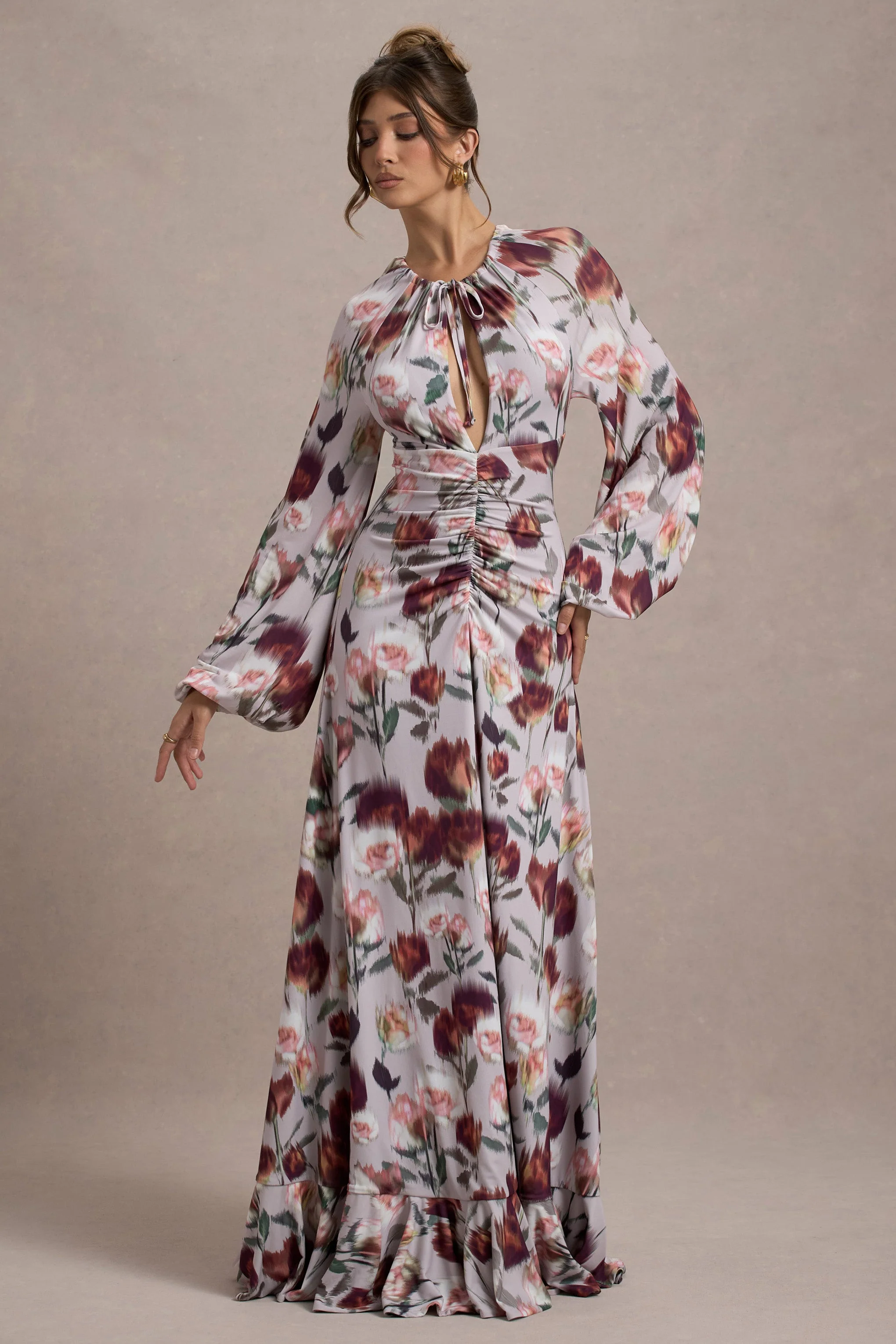 5943-althena-cream-floral-print-balloon-sleeve-maxi-dress-1.webp