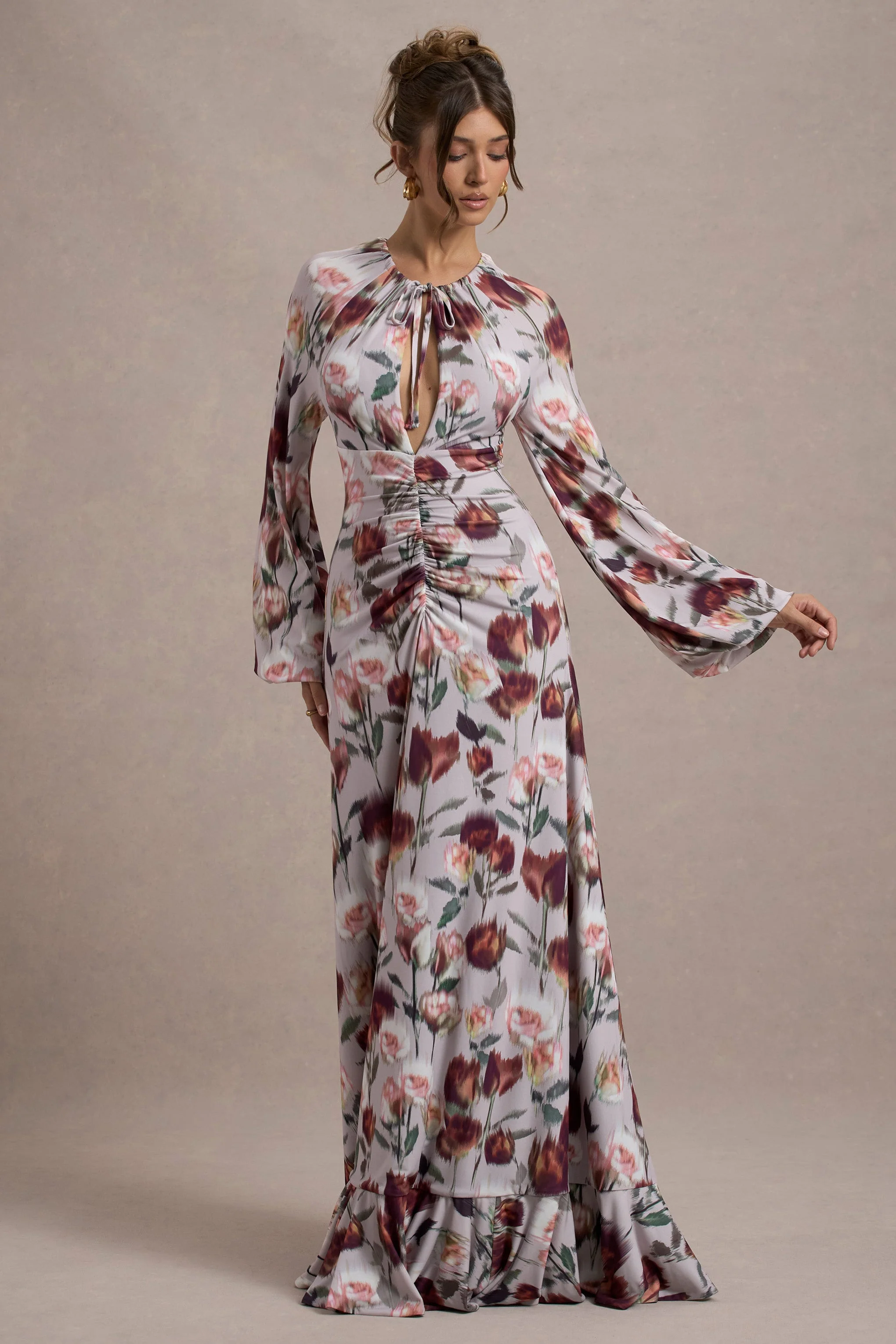 5943-althena-cream-floral-print-balloon-sleeve-maxi-dress-1.webp