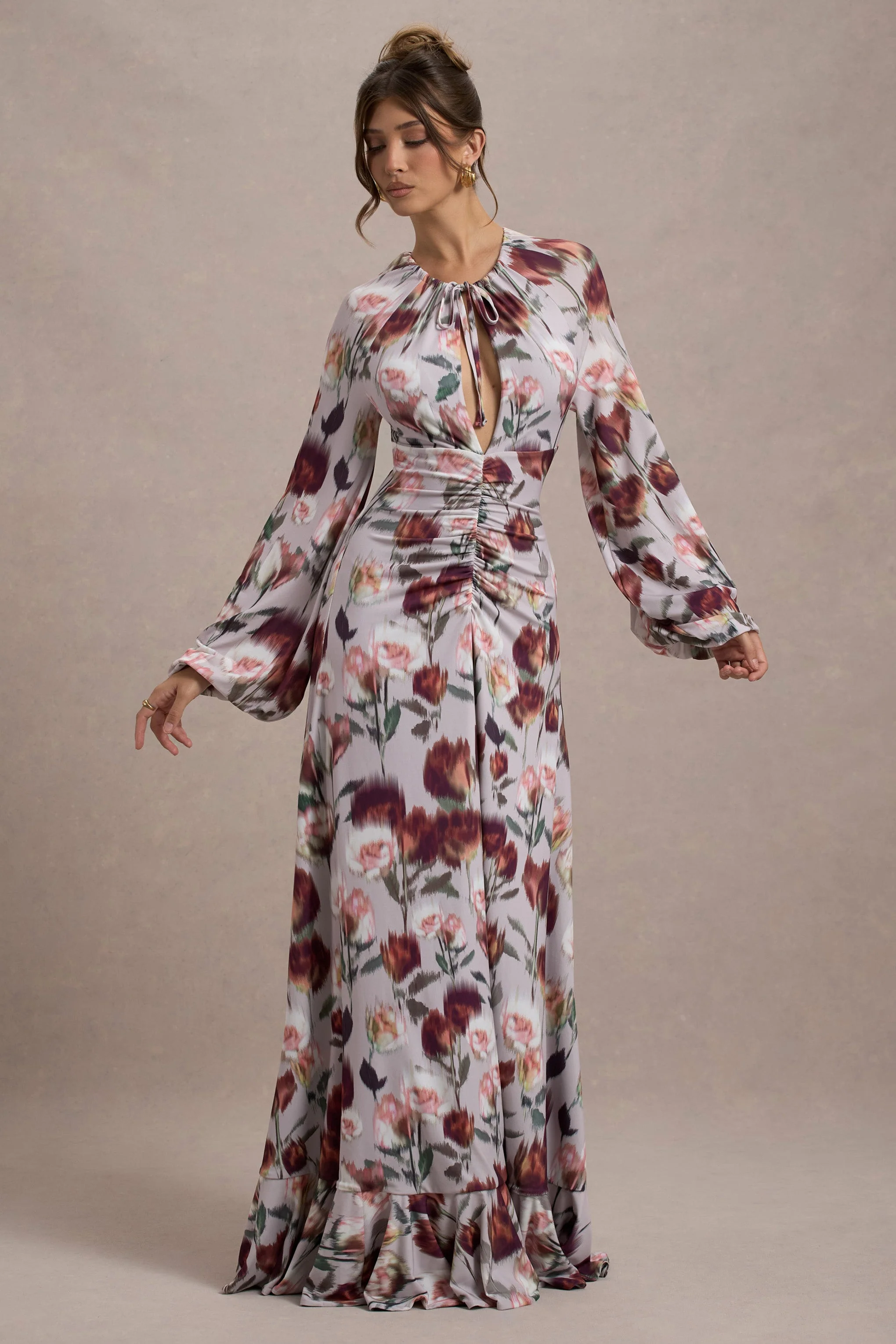 5943-althena-cream-floral-print-balloon-sleeve-maxi-dress-1.webp