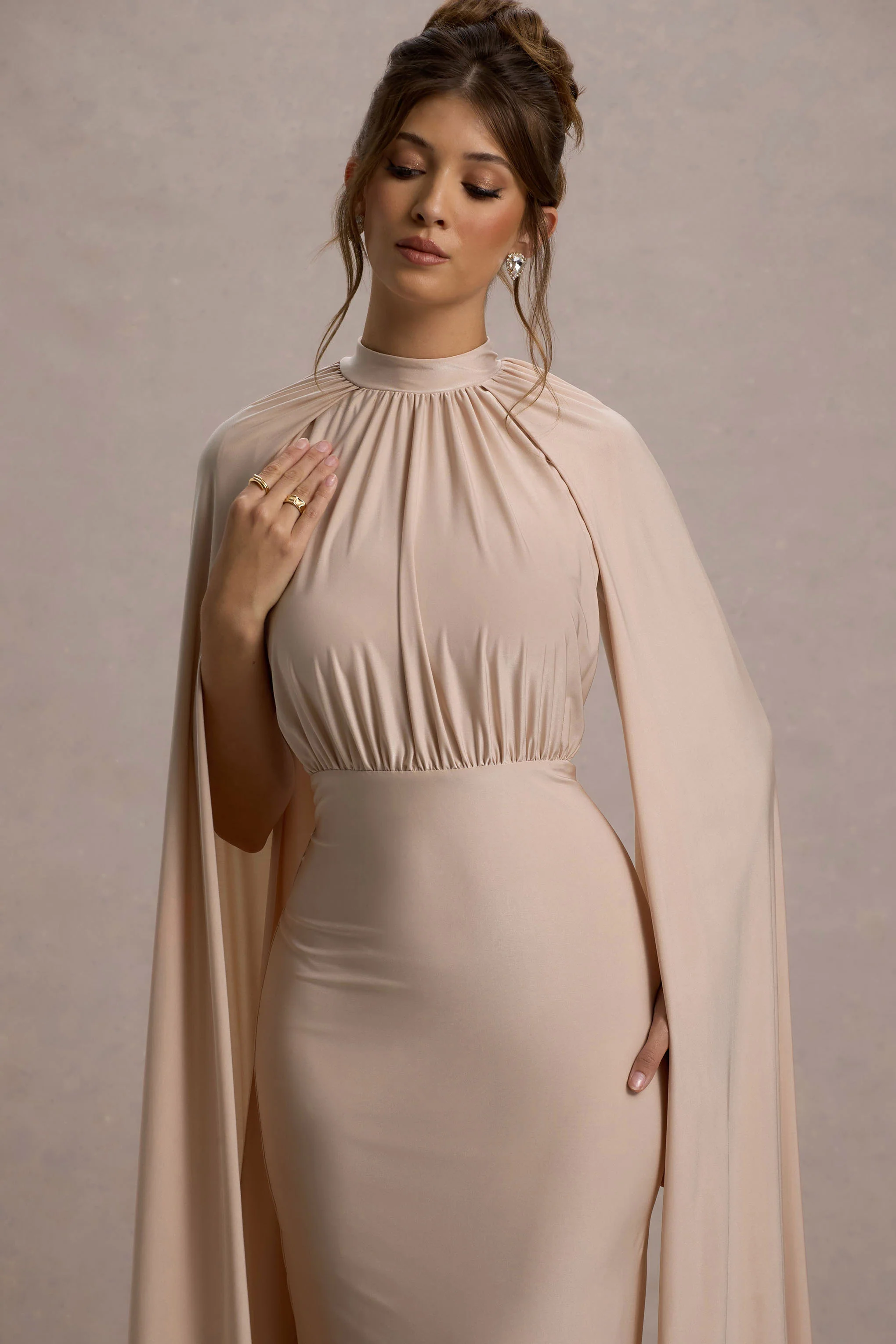 6359-darielle-champagne-high-neck-cape-sleeve-maxi-dress-1.webp