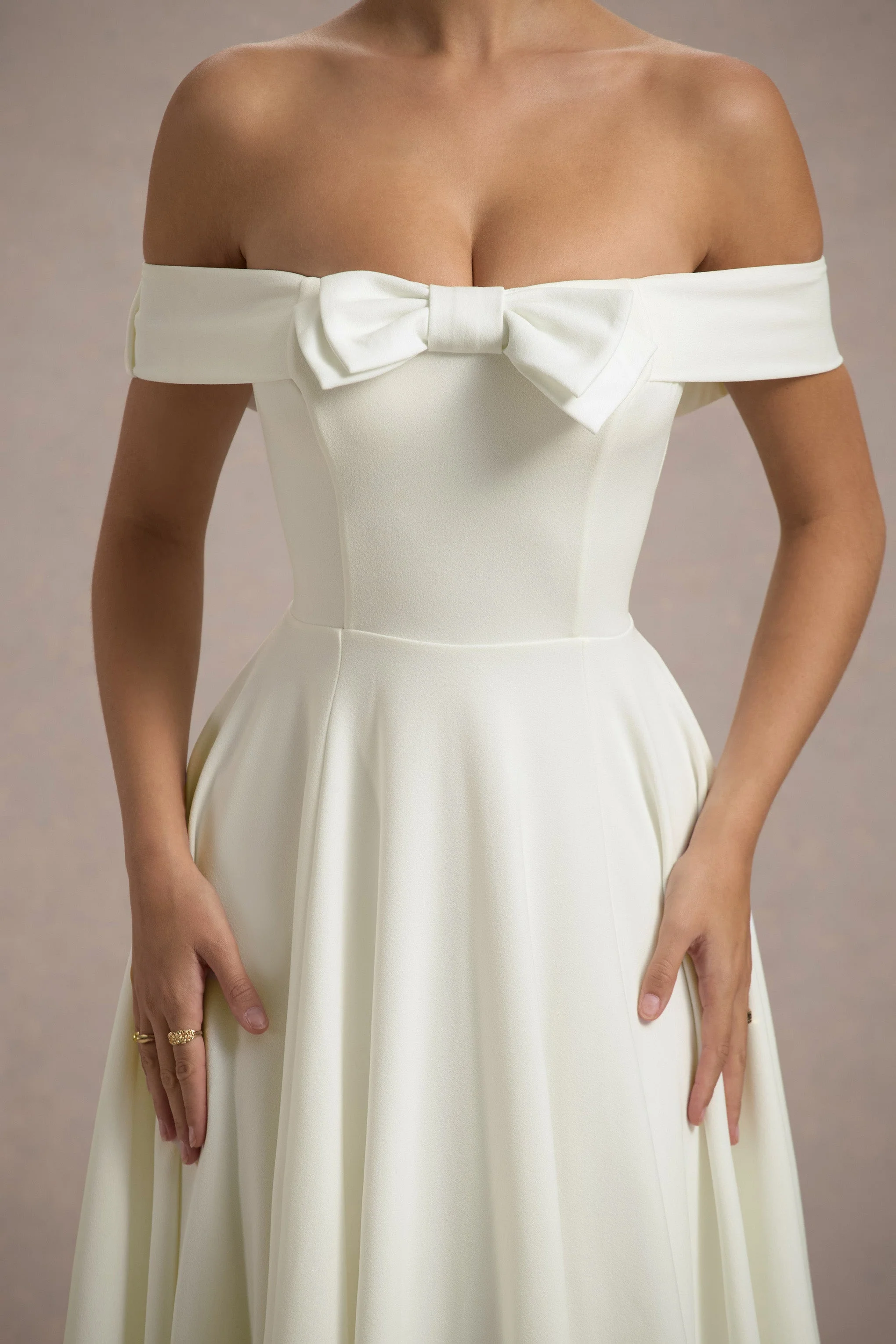 6447-calliopia-cream-bow-bardot-midi-dress-with-puff-ball-skirt-1.webp