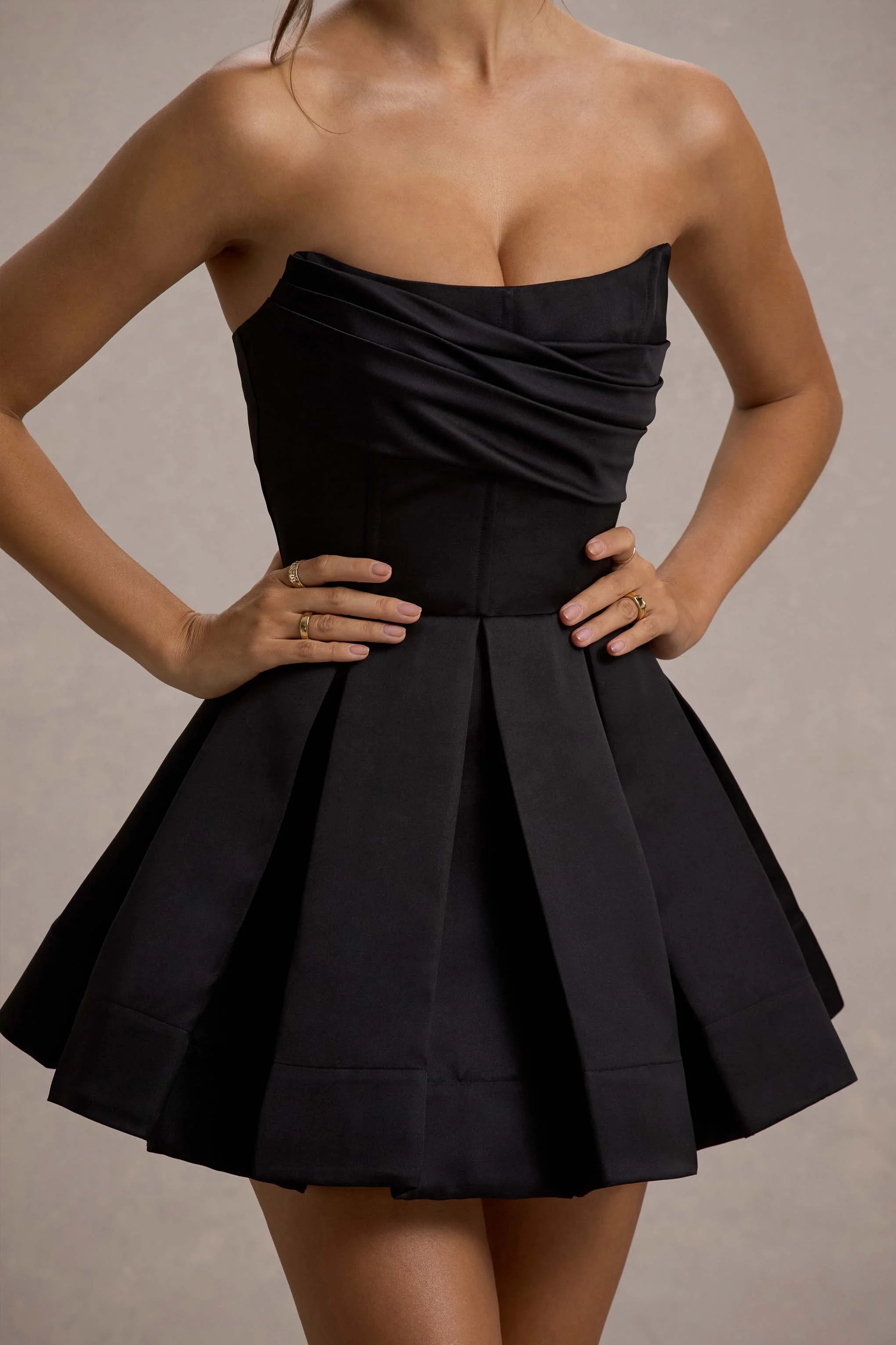 6867-saira-black-satin-strapless-skater-mini-dress-1.webp