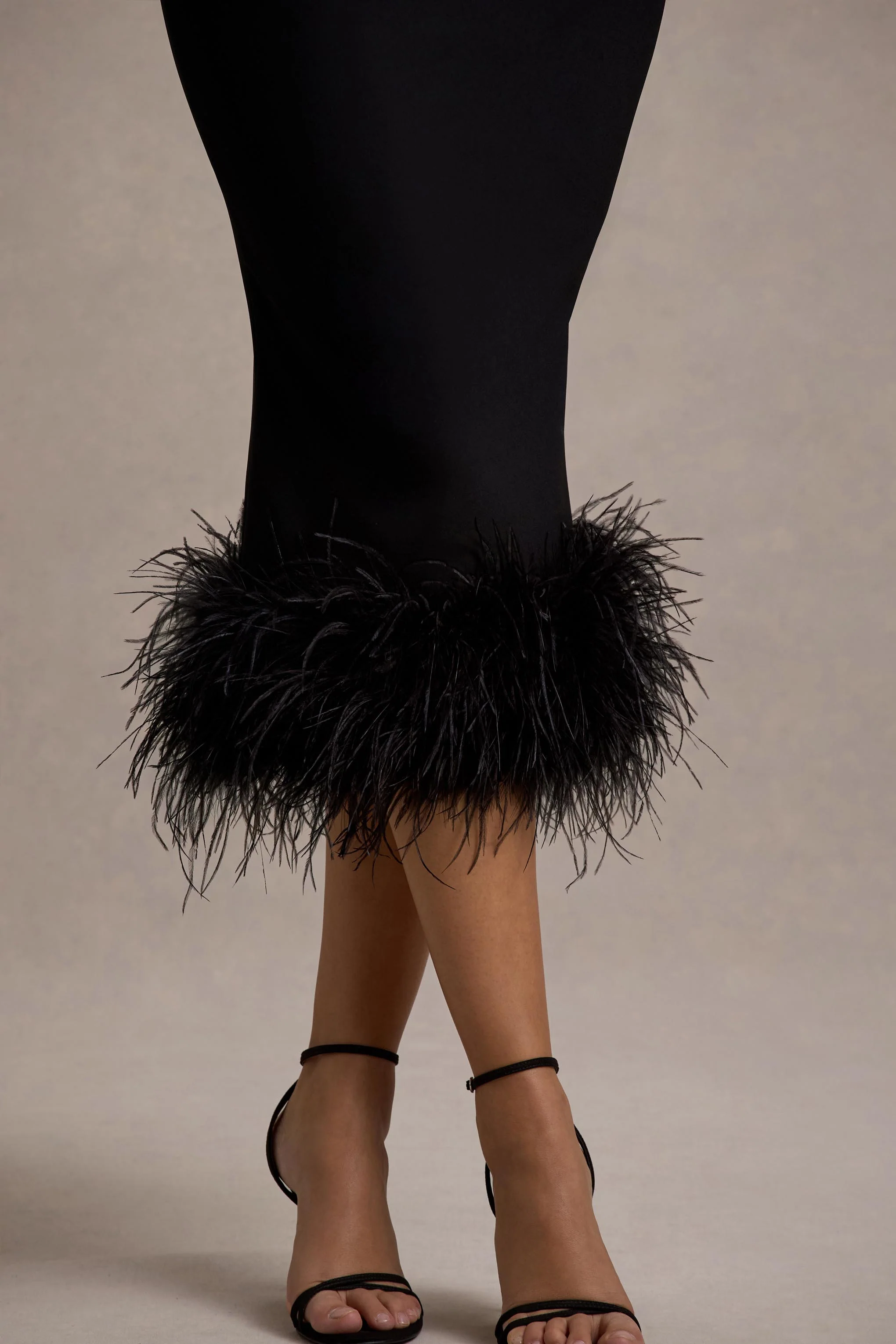 6895-titania-black-twist-neck-feather-hem-midi-dress-1.webp
