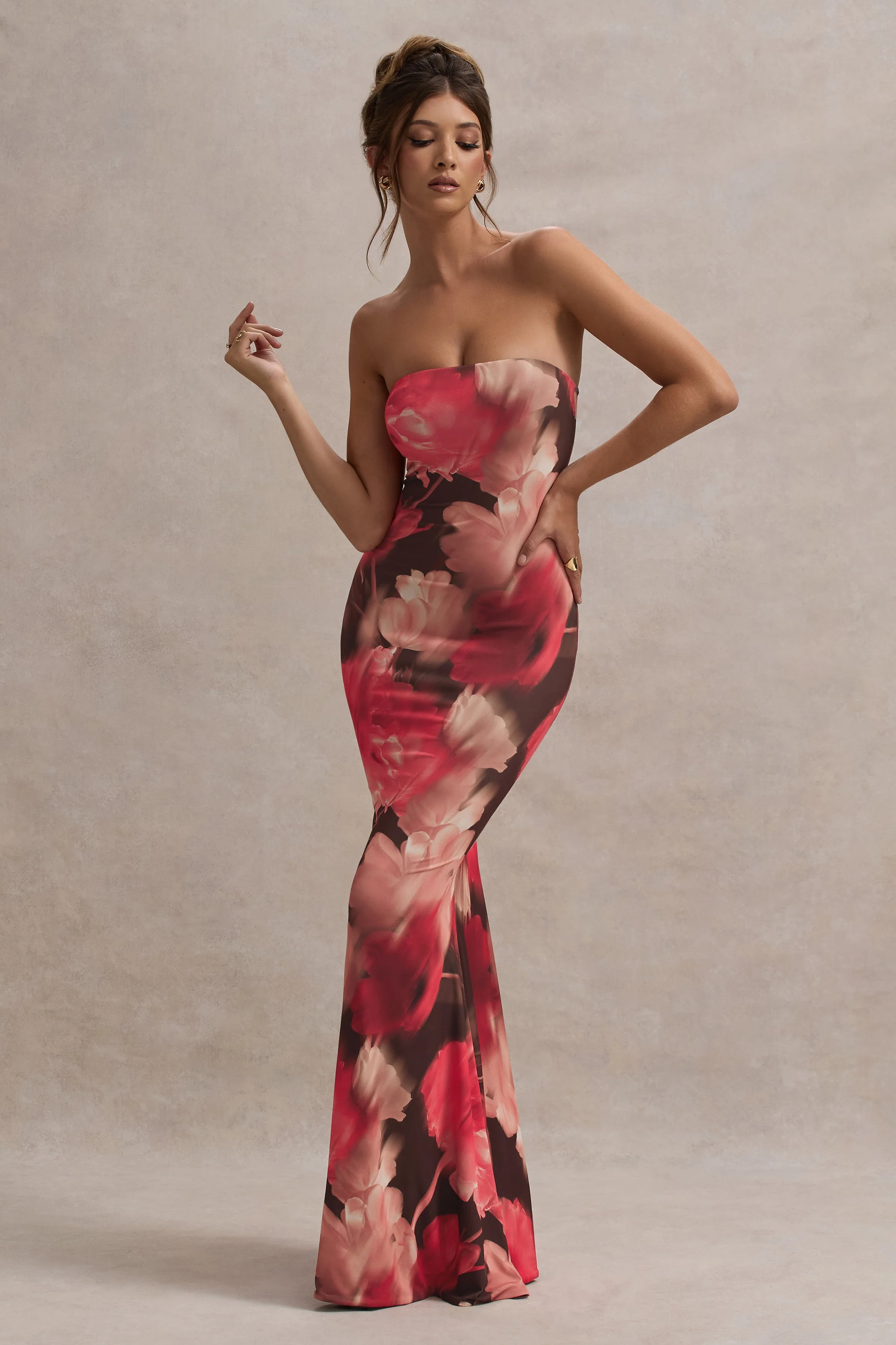 7326-ceremony-red-floral-print-bandeau-fishtail-maxi-dress-1.webp