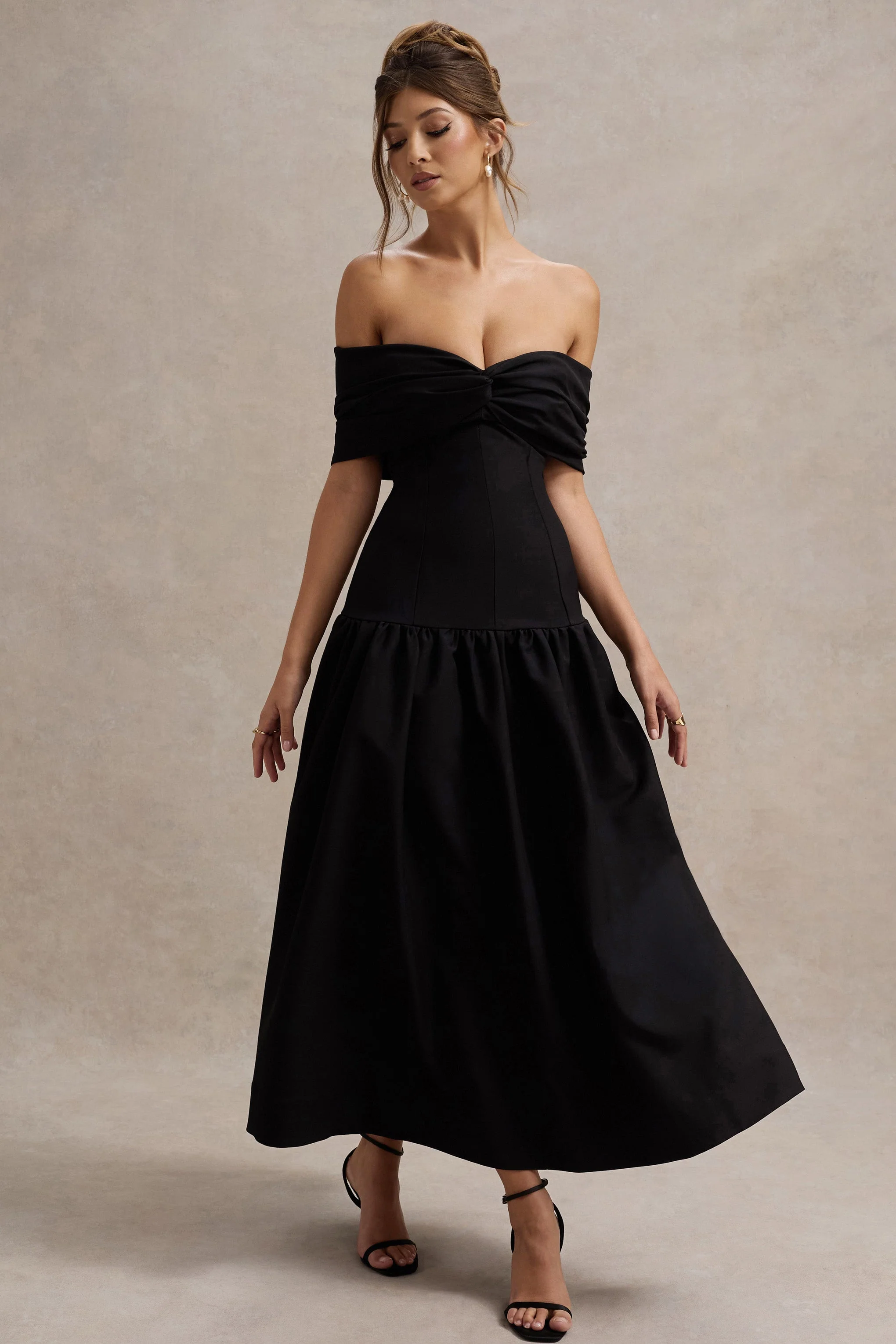 7528-marguerite-black-twisted-bardot-drop-waist-maxi-dress-1.webp