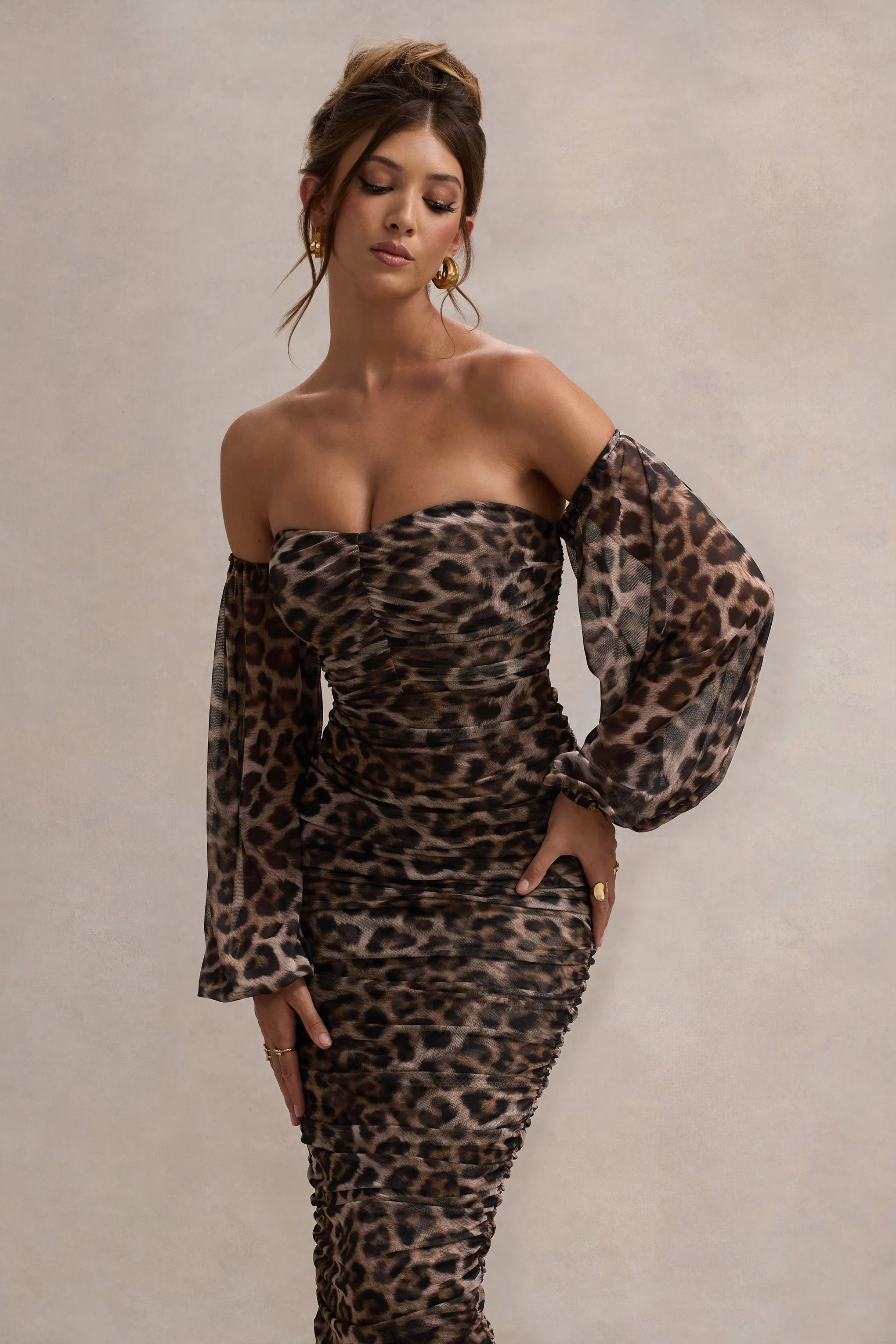 7648-rica-leopard-print-bardot-puff-sleeve-midi-dress-1.webp