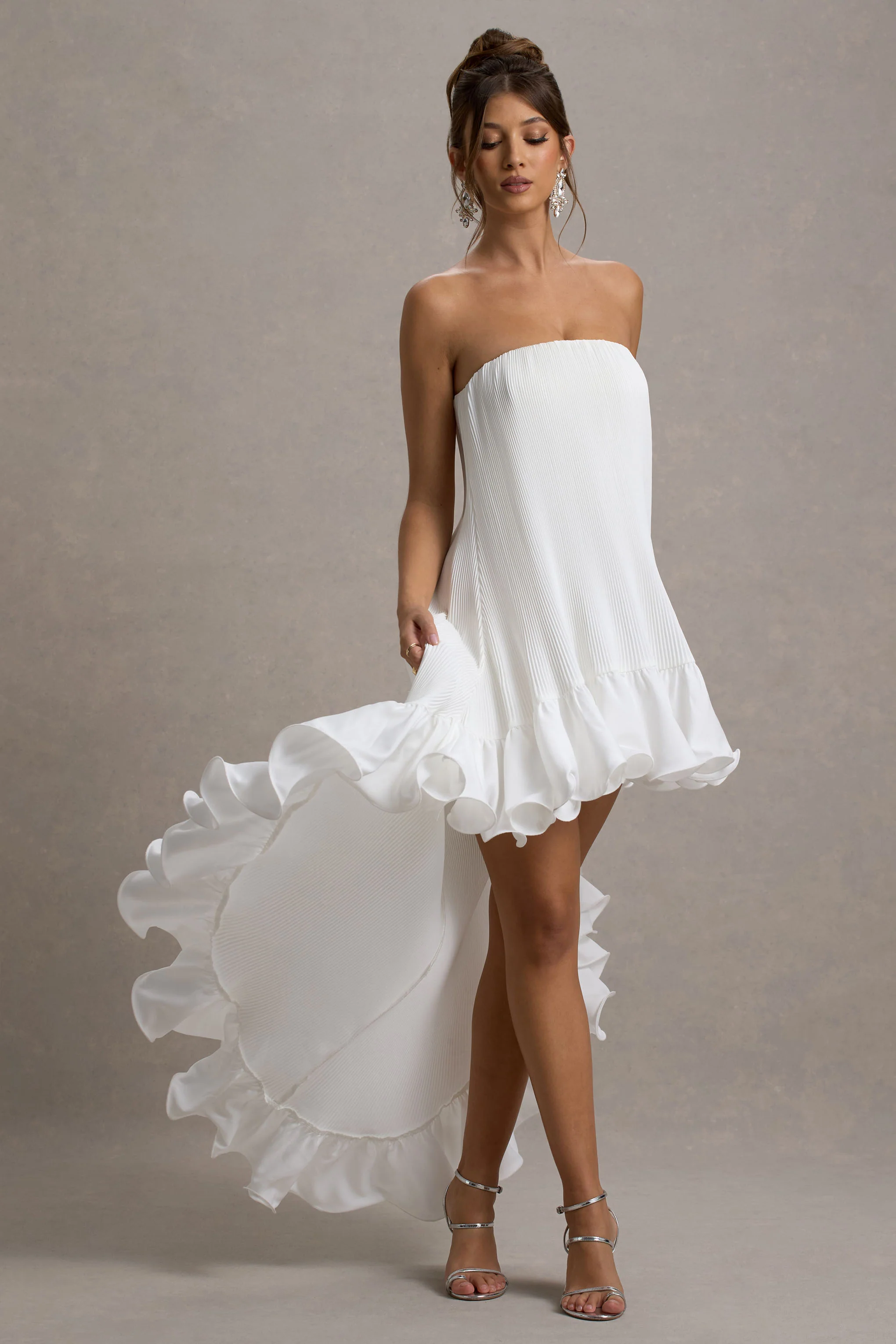 7929-whistler-white-chiffon-bandeau-high-low-ruffled-maxi-dress-1.webp