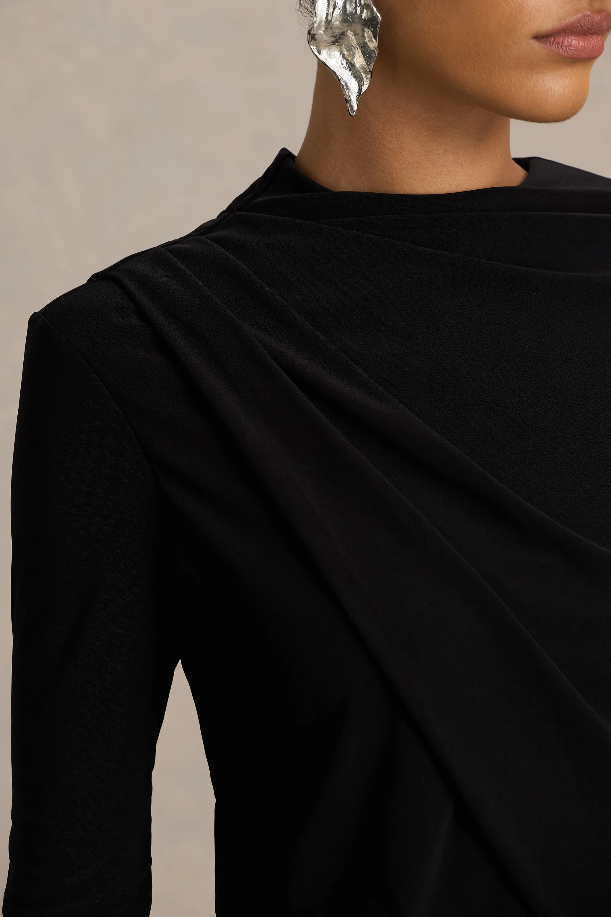8449-celeste-black-long-sleeve-mini-dress-with-cape-sleeve-1.webp