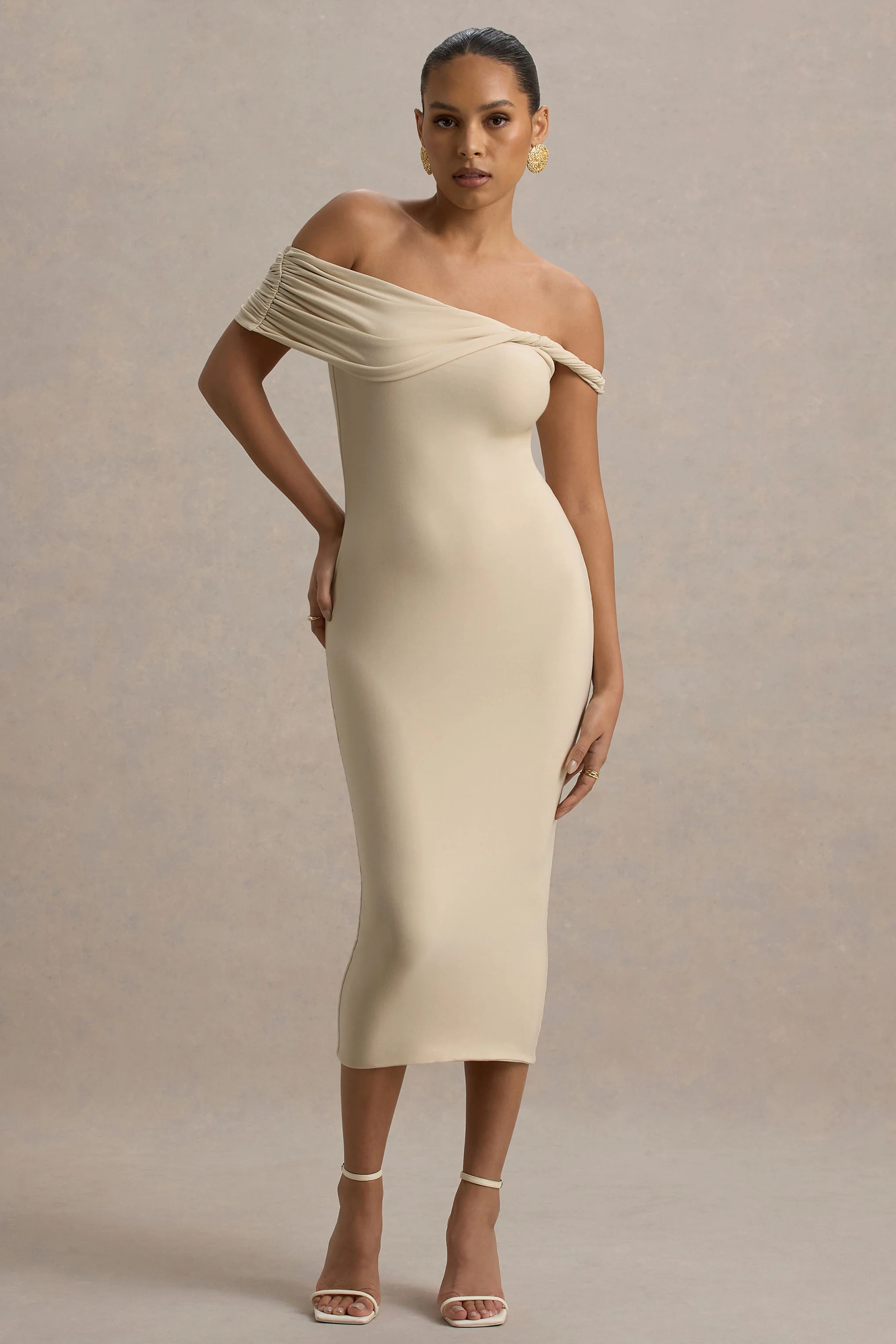 8641-skye-sand-twisted-bardot-midi-dress-1.webp