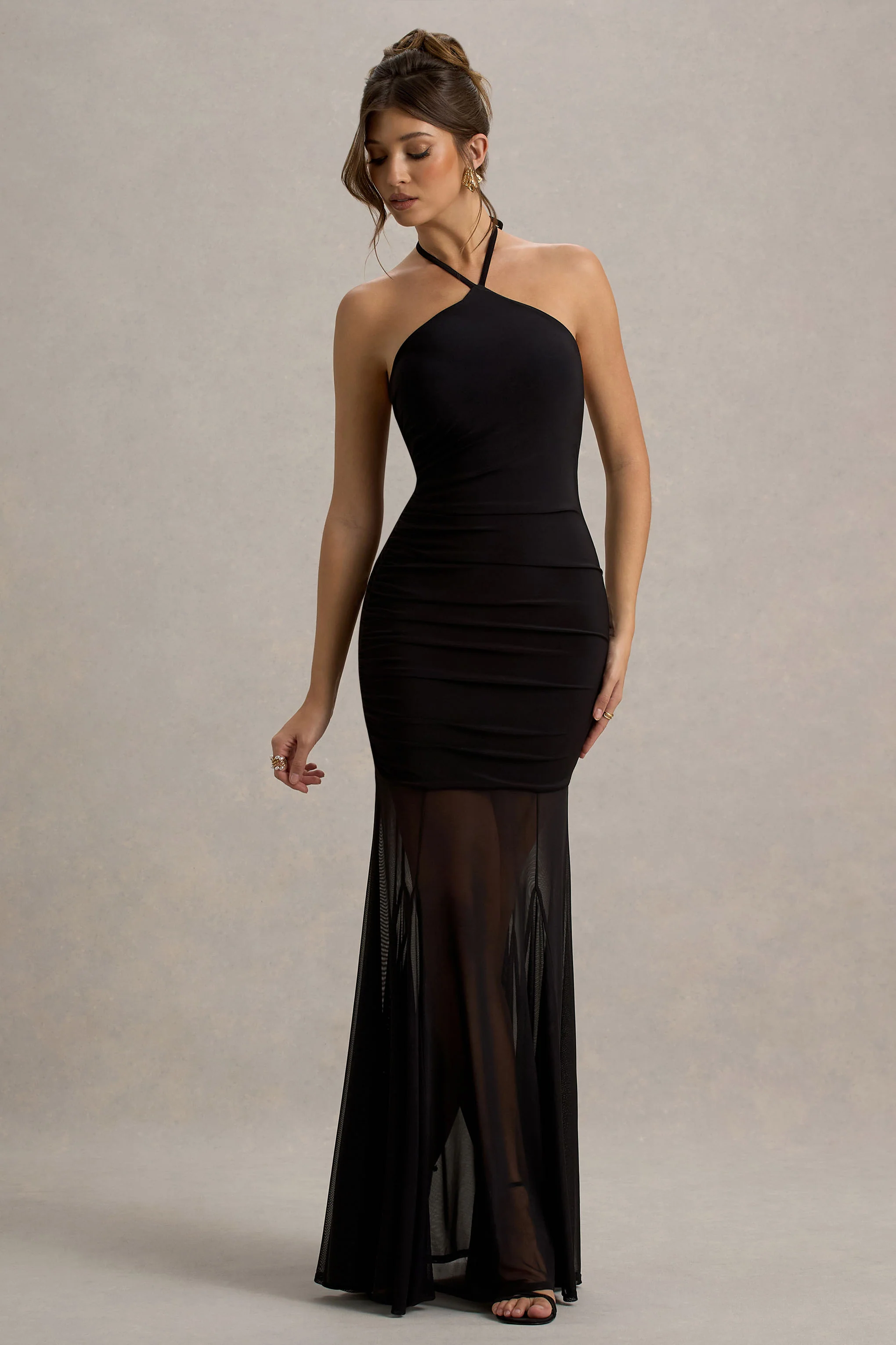8676-sonya-black-halter-neck-maxi-dress-with-mesh-skirt-1.webp