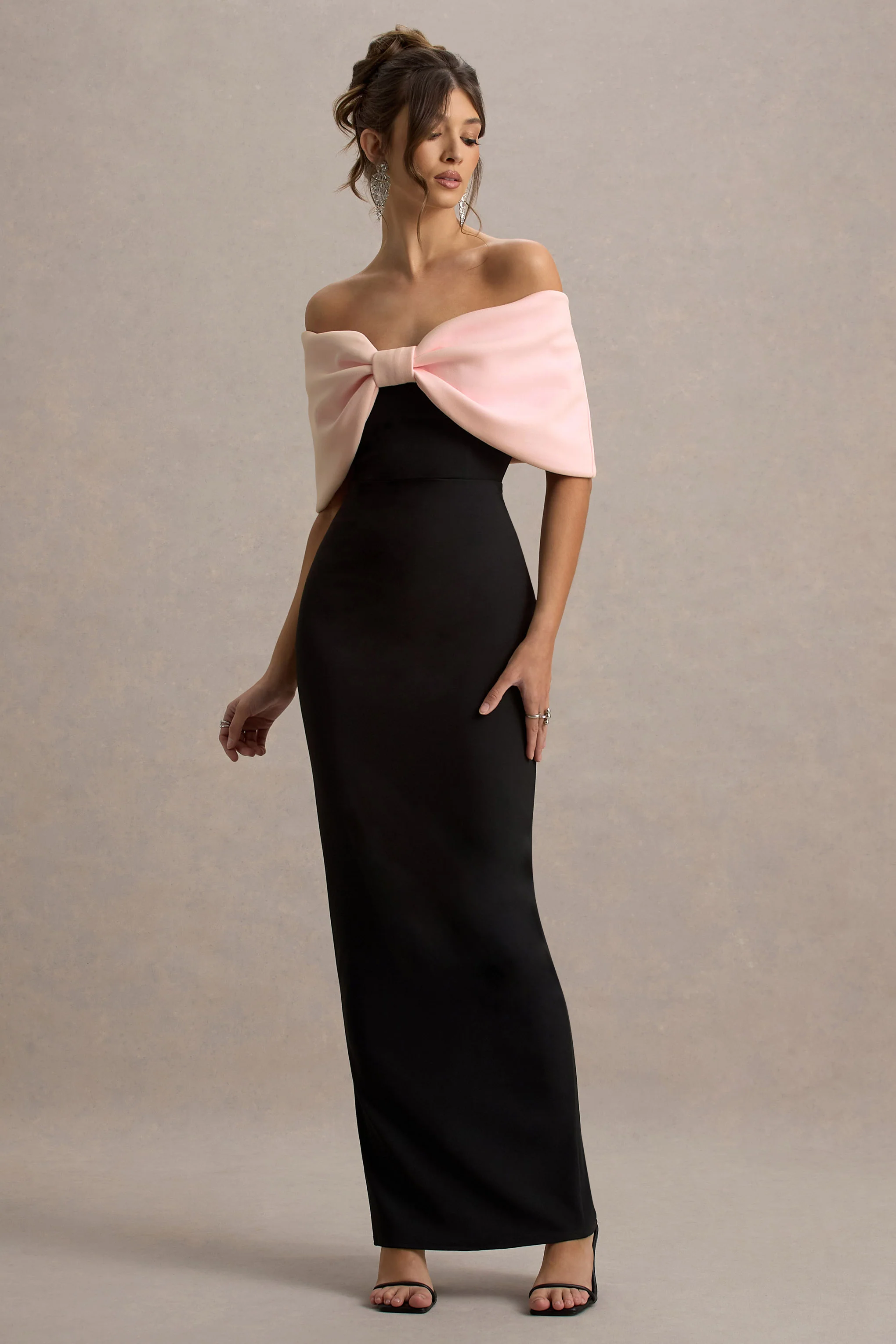 9003-cornelia-pink-black-strapless-maxi-dress-with-oversized-bow-1.webp