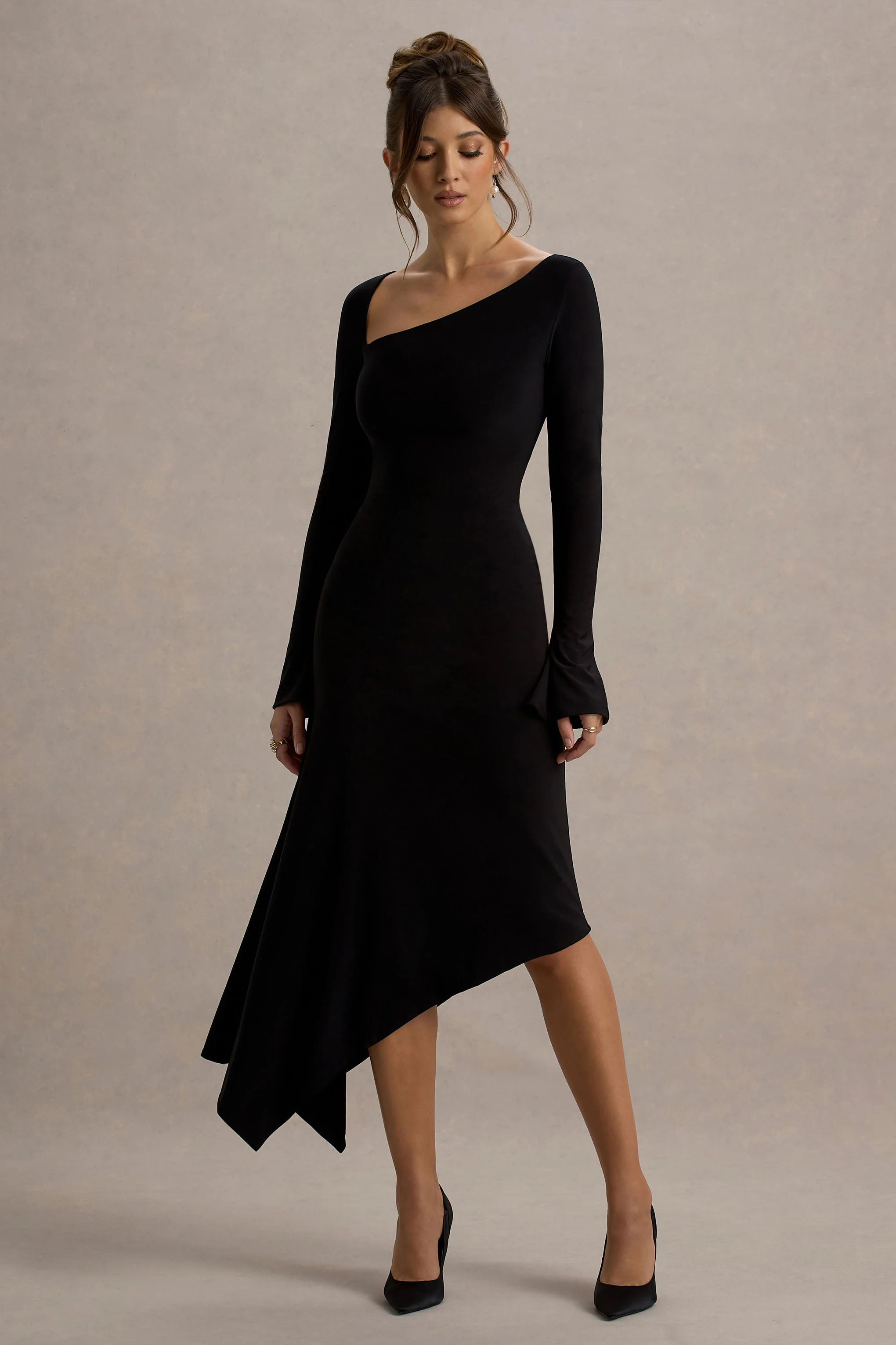 9360-serenita-black-asymmetric-long-sleeve-midi-dress-1.webp