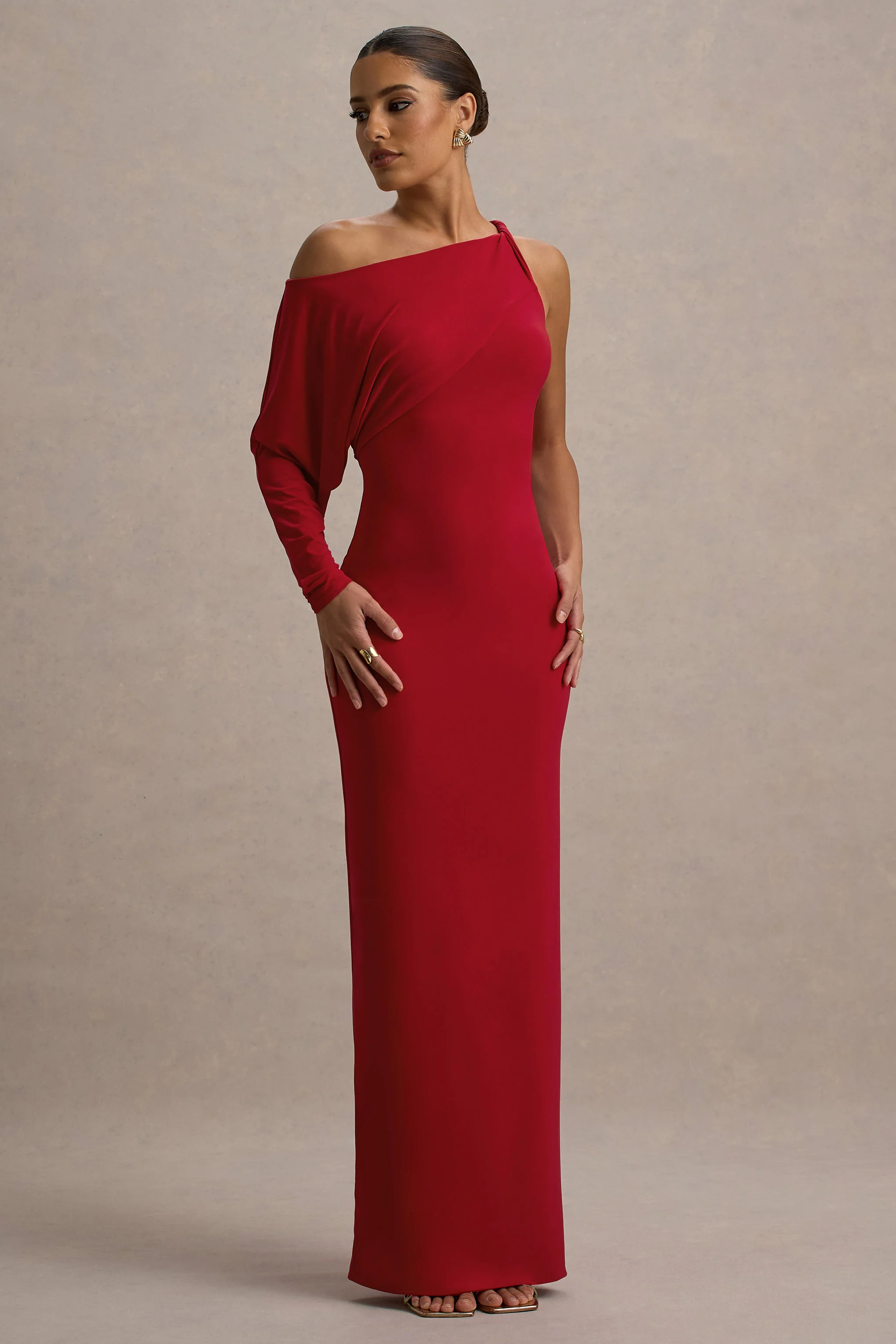 9374-floria-red-draped-one-sleeve-maxi-dress-1.webp