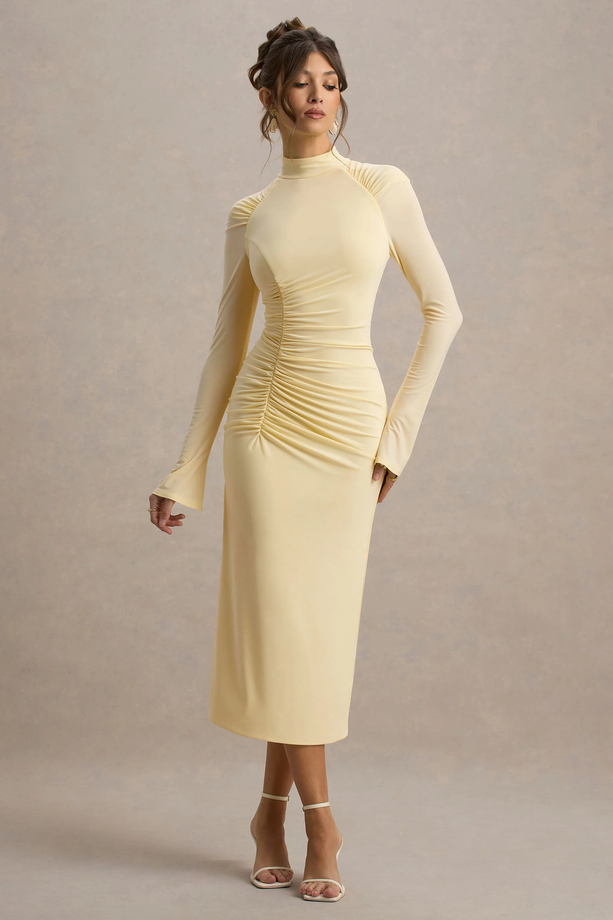 9754-cassandra-pale-lemon-high-neck-long-sleeve-midi-dress-1.webp